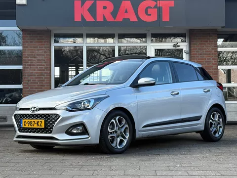 Hyundai I20 Premium 1.0 T-GDI 100 pk - Schuifdak - Leder - Camera - Climate